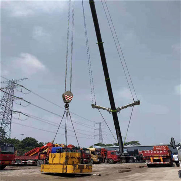 潭门镇风电设备吊装